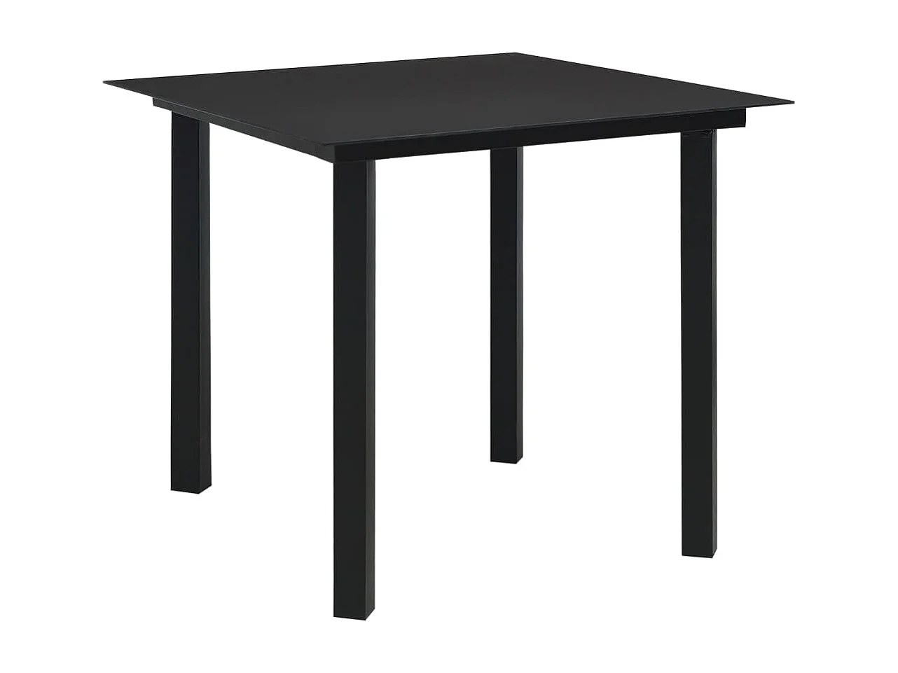 Ensemble de salle à manger de jardin 5 pcs 4