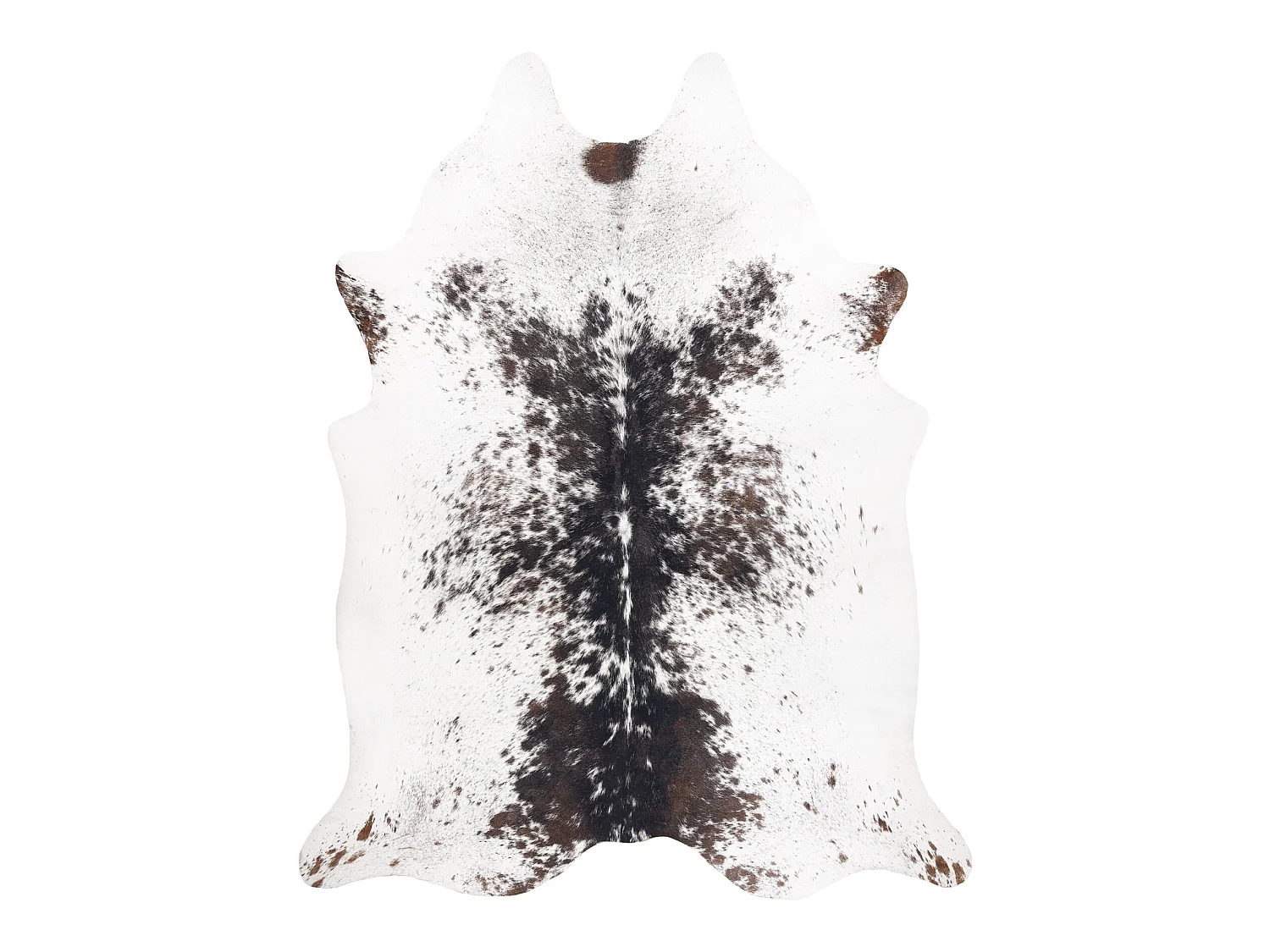 Tapis Imitation Peau de vache, Vache G5074-1, cuir marron 155x195 cm