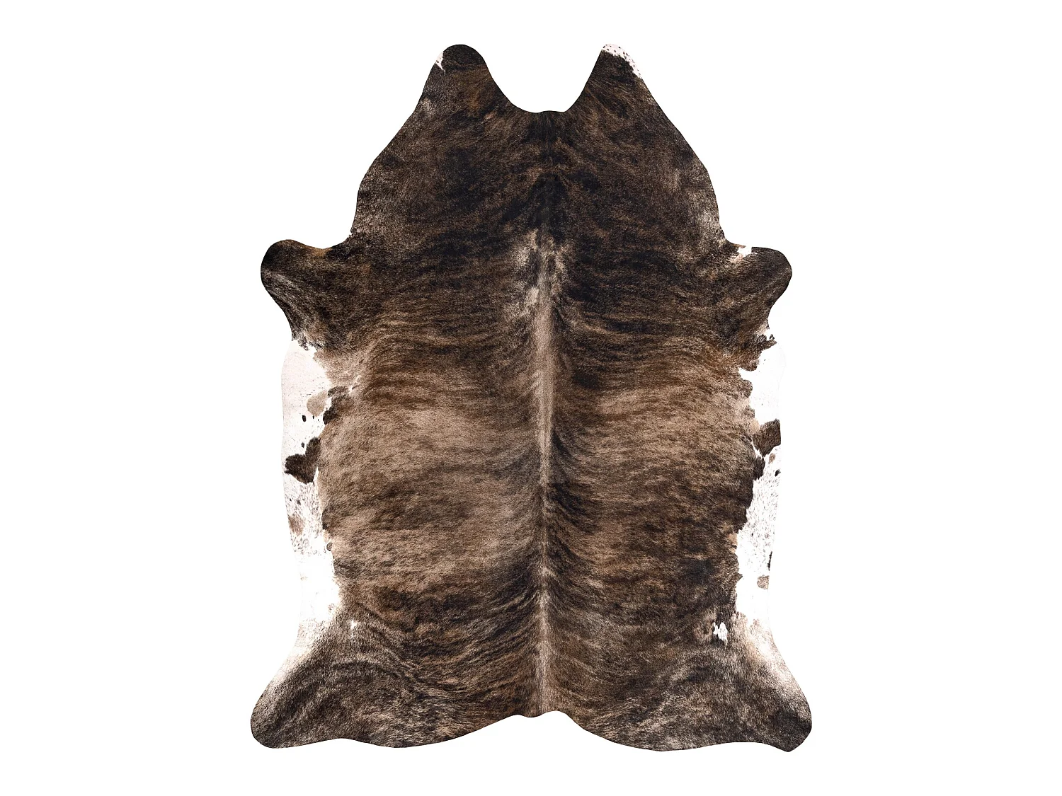 Tapis Imitation Peau de vache, Vache G4740-1, Peau Marron 180x220 cm