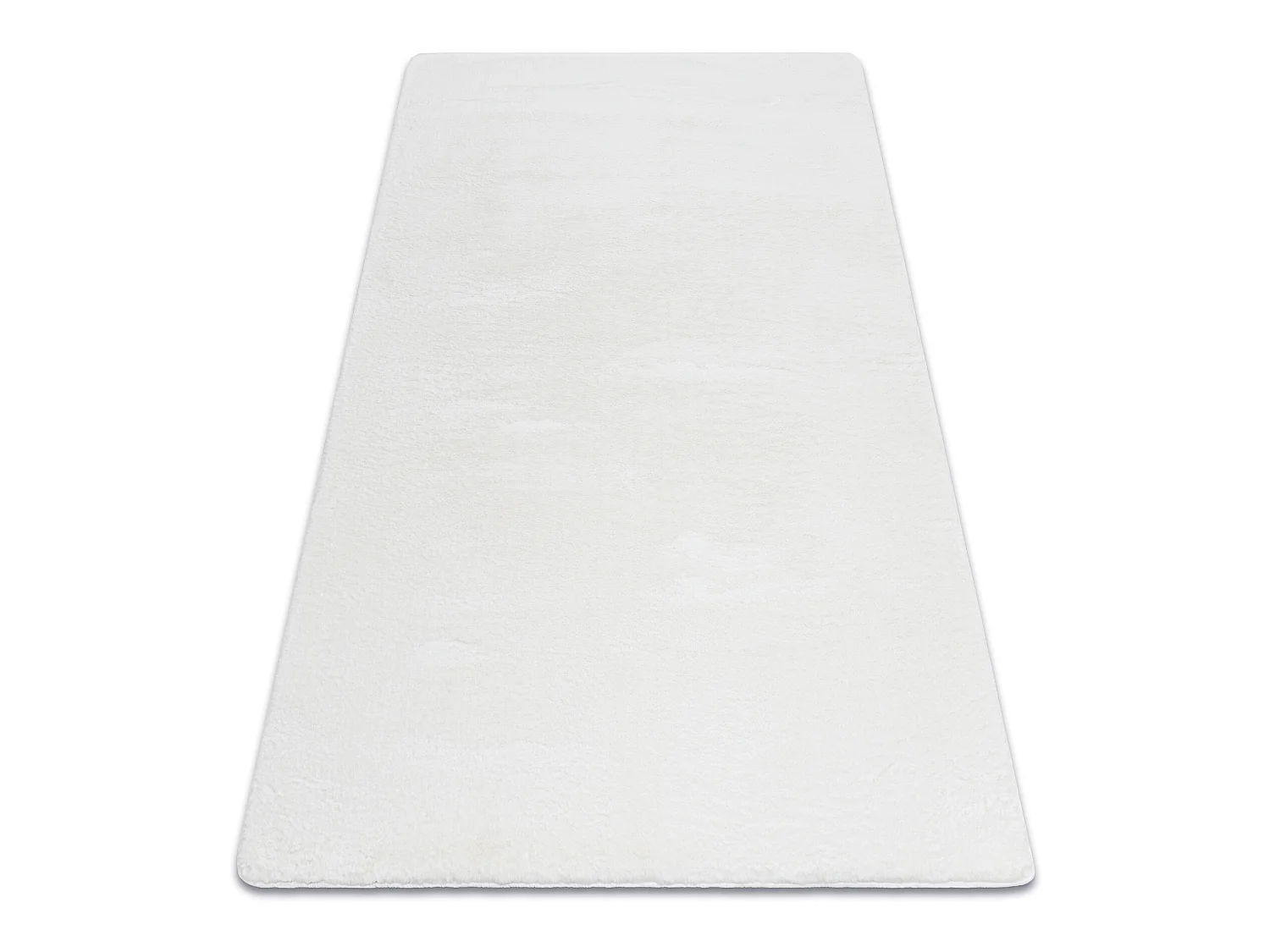Modern wastapijt POSH shaggy, pluche, dik anti-slip ivoor 120x160 cm