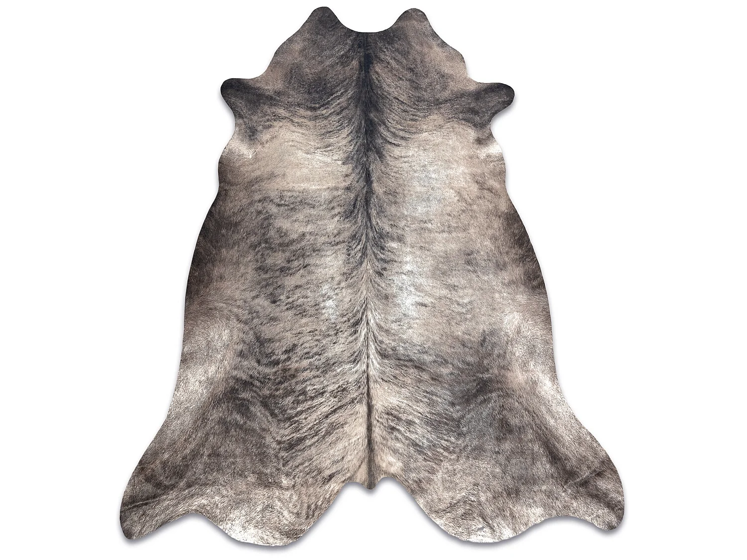 Tapis Imitation Peau de vache, Vache G5067-4, Peau gris 180x220 cm