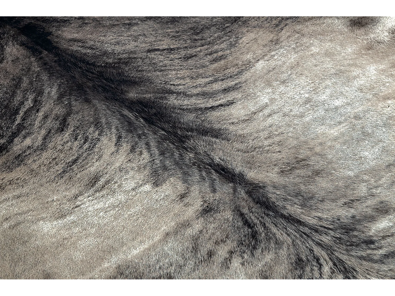 Tapis Imitation Peau de vache, Vache G5067-4, Peau gris 180x220 cm