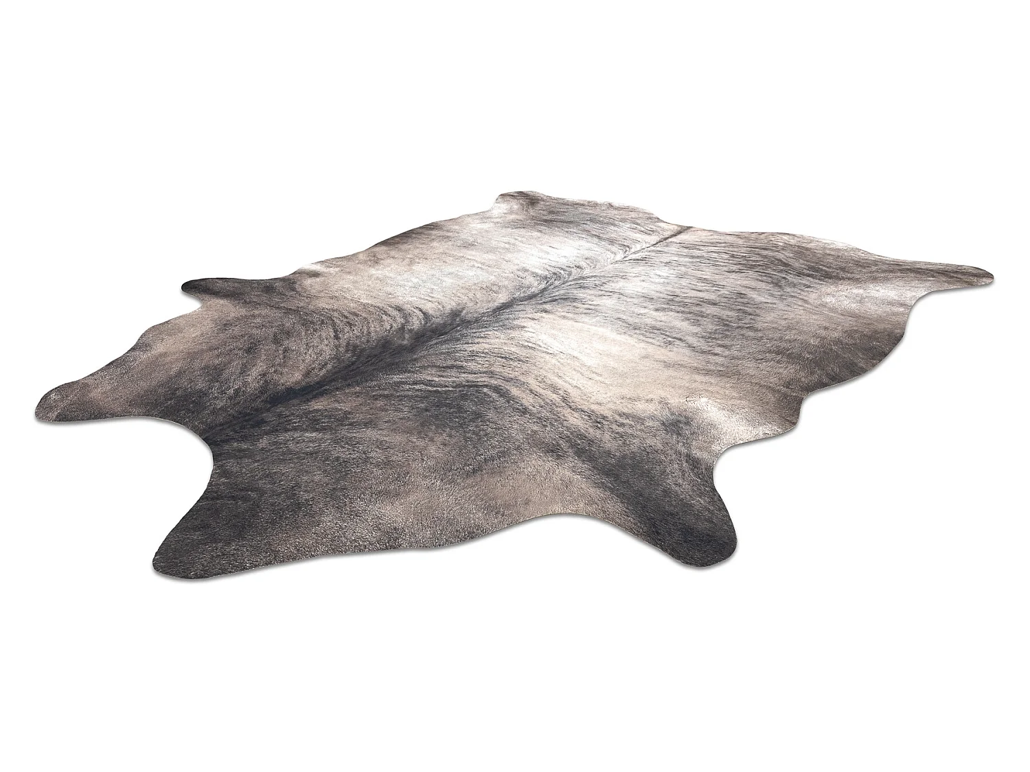 Tapis Imitation Peau de vache, Vache G5067-4, Peau gris 180x220 cm