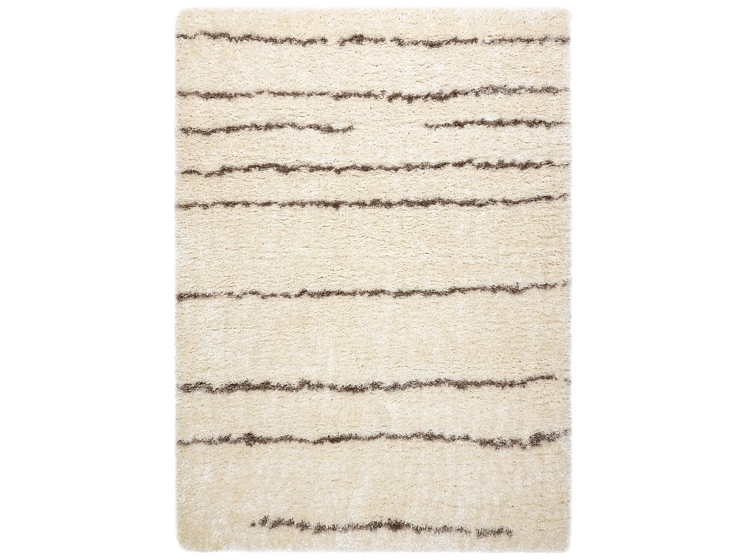 Tapijt FLUFFY 2371 shaggy riemen room / beige 160x220 cm