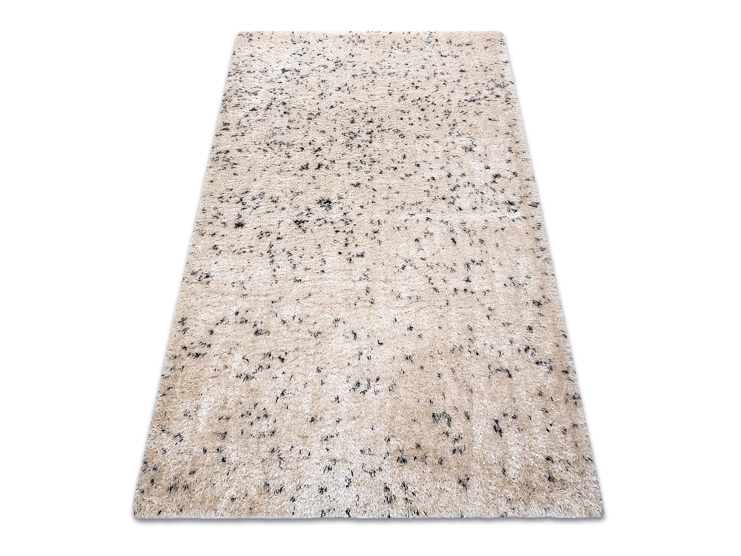 Tapijt FLUFFY 2372 shaggy zout en peper room / antraciet 180x270 cm
