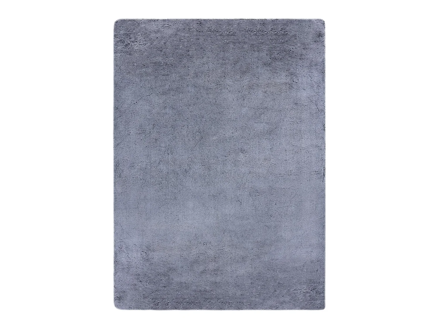 Tapijt LAPIN Shaggy zwart / ivoor, anti slip , Wasbaar , 120x160 cm