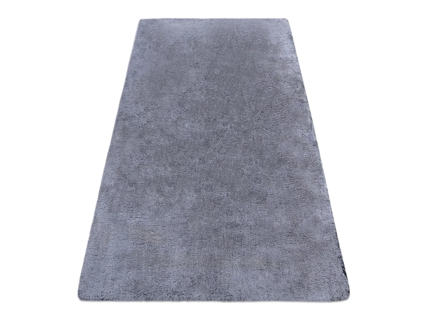 Tapijt LAPIN Shaggy zwart / ivoor, anti slip , Wasbaar , 120x160 cm