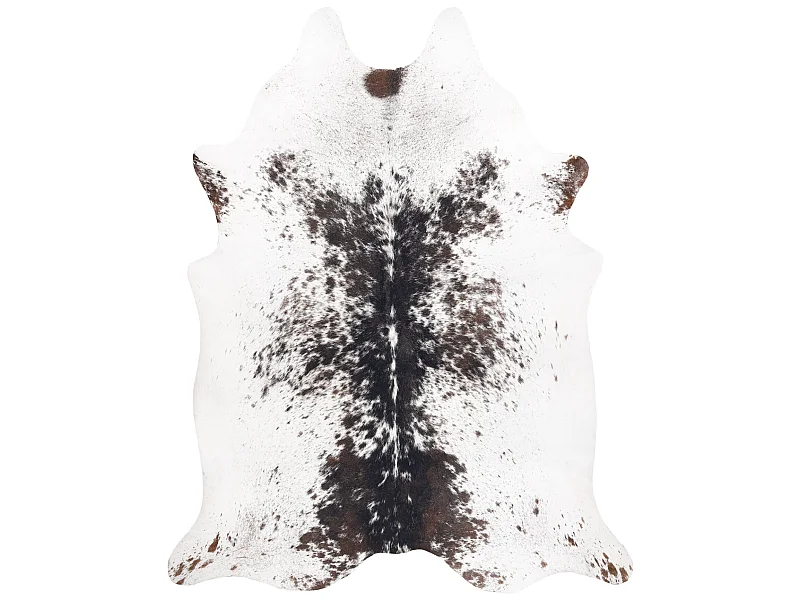 Tapis Imitation Peau de vache, Vache G5074-1, cuir marron 180x220 cm