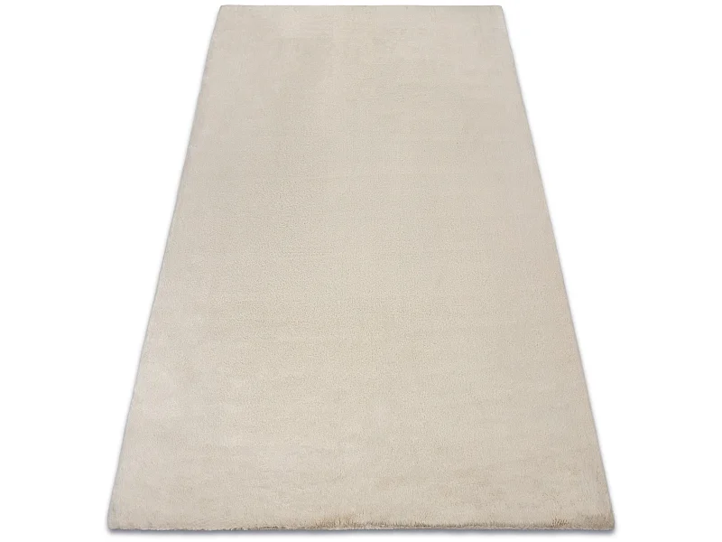 Tappeto BUNNY beige IMITAZIONE PELLICCIA DI CONIGLIO 160x220 cm