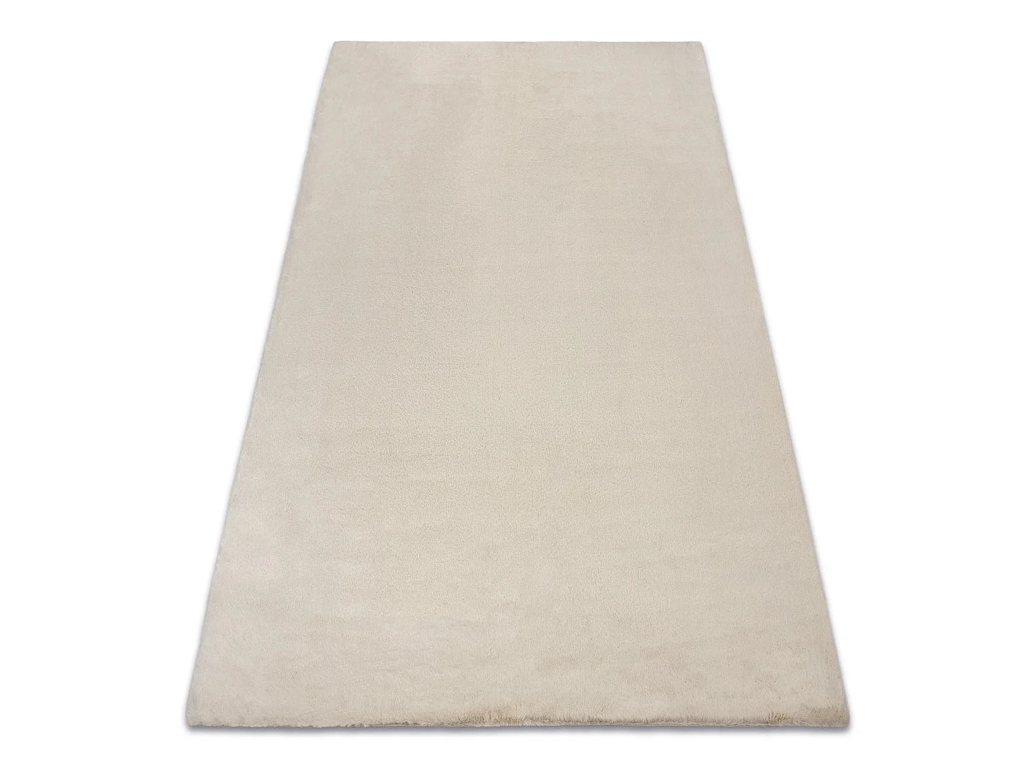 Tapijt BUNNY beige IMITATIE konijnenvacht 160x220 cm