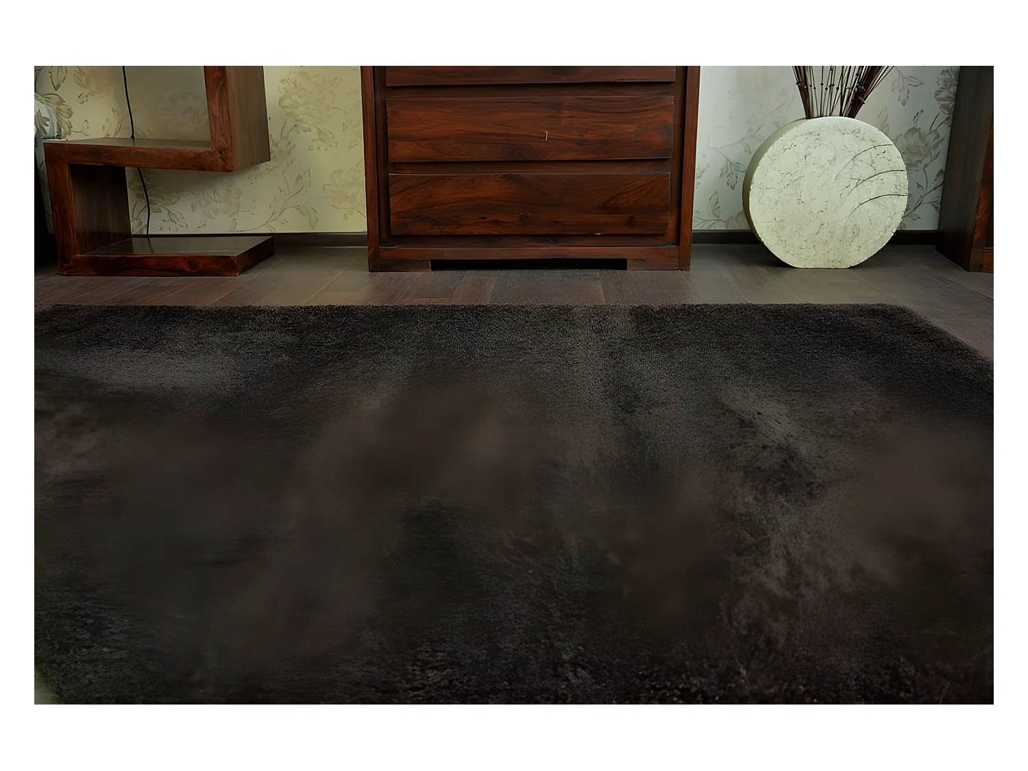 Tappeto SHAGGY MICRO marrone 180x270 cm