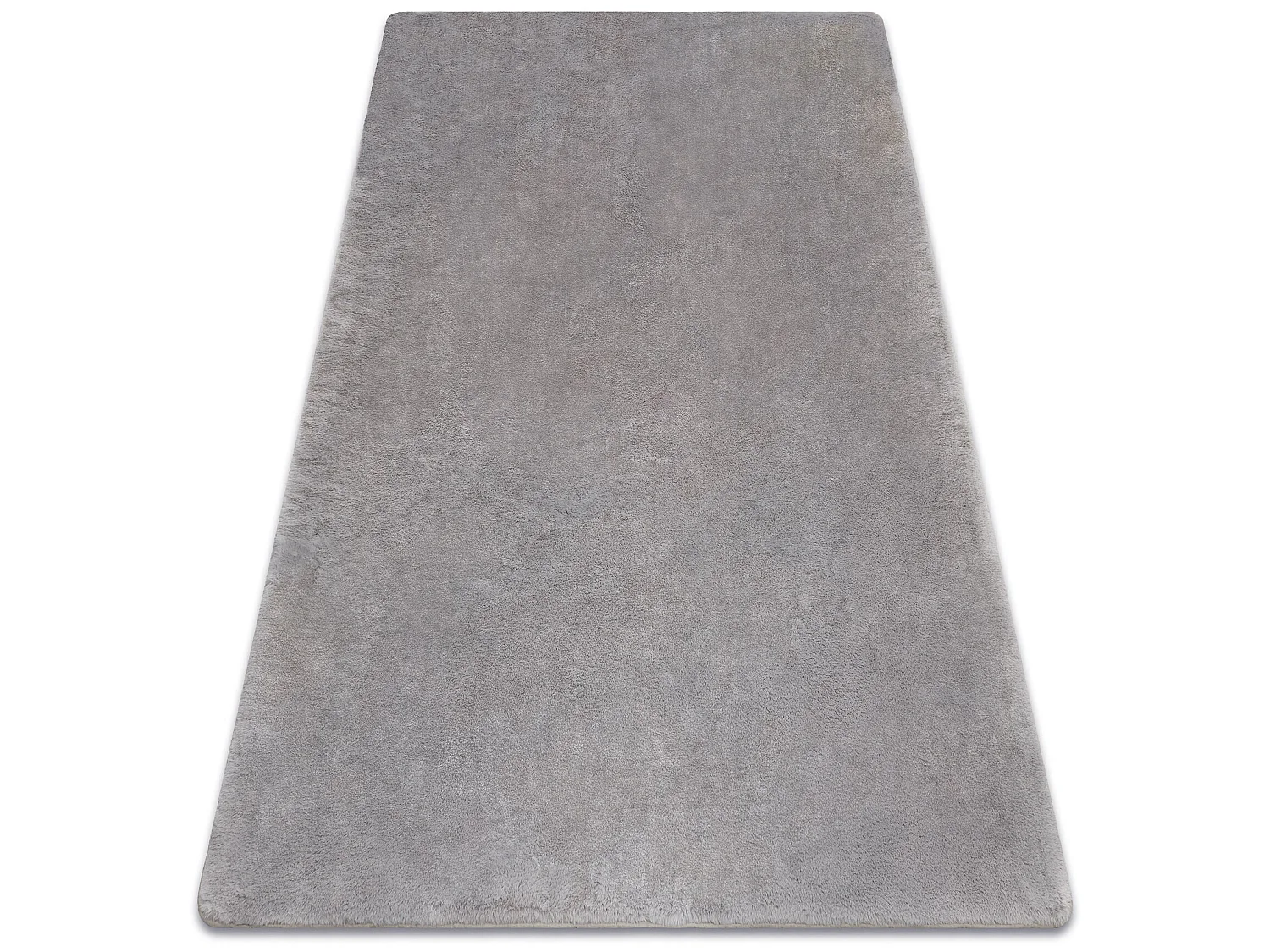 Moderner Waschteppich POSH Shaggy, plüschig, dick Antirutsch grau  120x160 cm