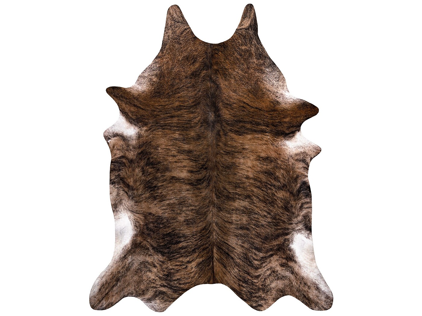 Peau de vache marron XXL main image 1