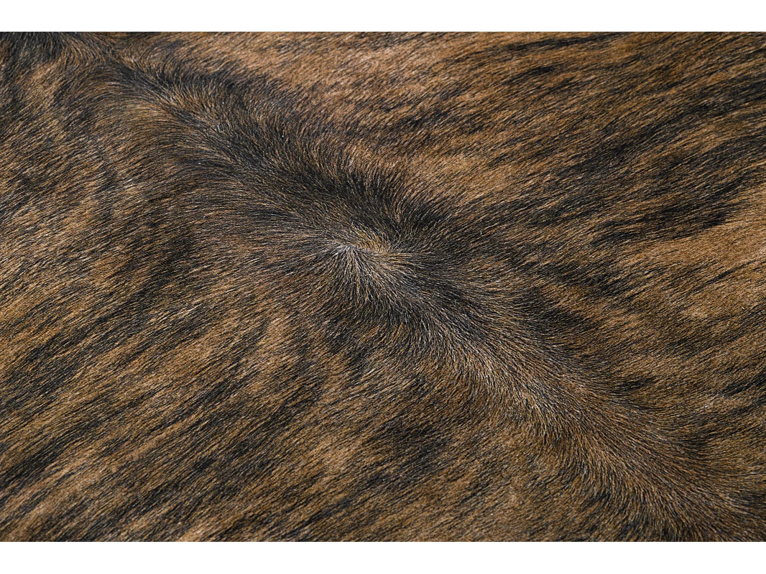 Tapis Imitation Peau de vache, Vache G5072-1, Peau Marron 180x220 cm