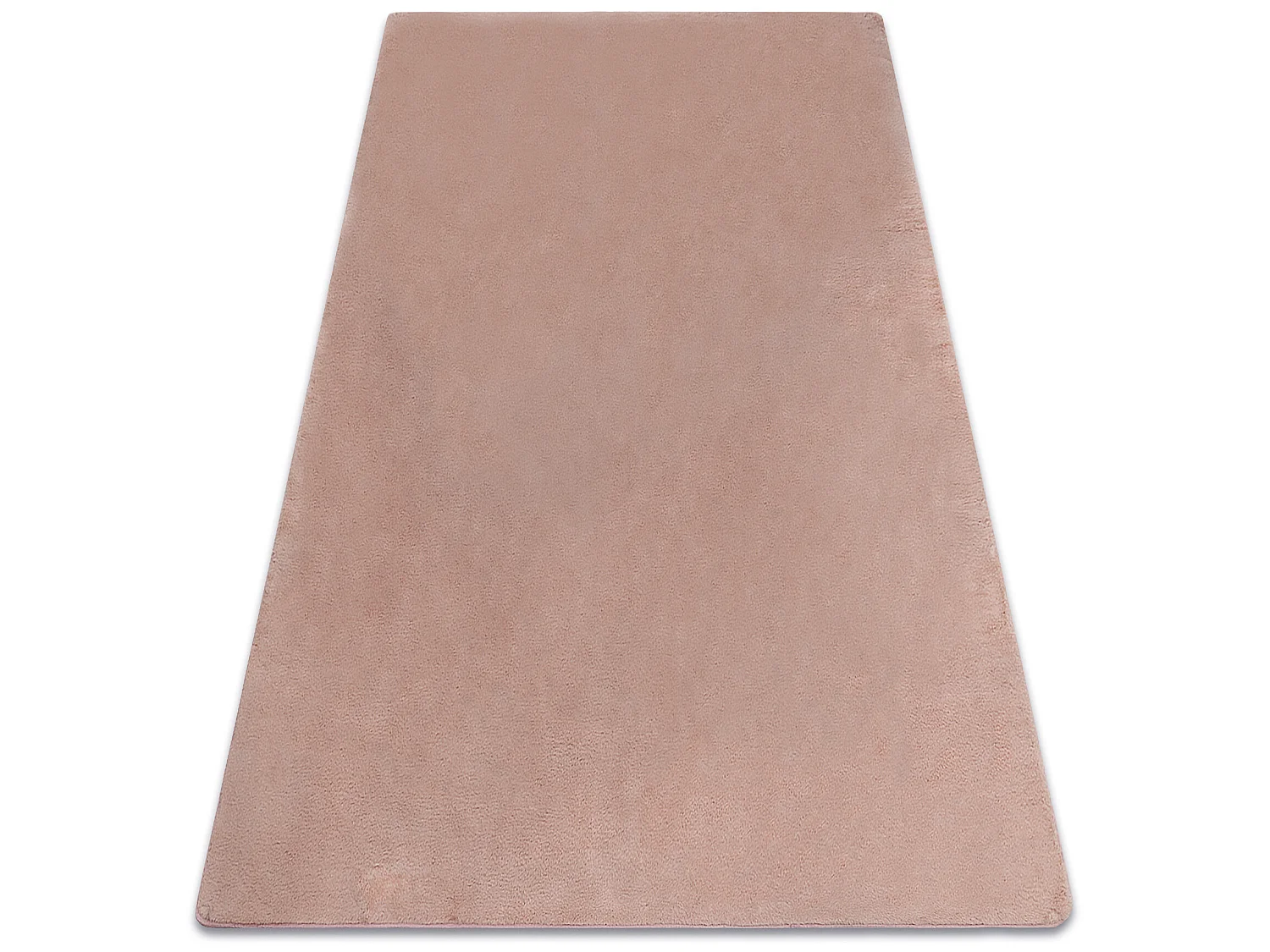 Modern wastapijt POSH shaggy, pluche, dik anti-slip roze 120x160 cm