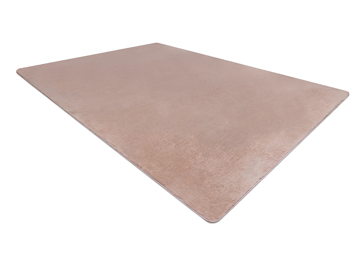 Modern wastapijt POSH shaggy, pluche, dik anti-slip roze 120x160 cm