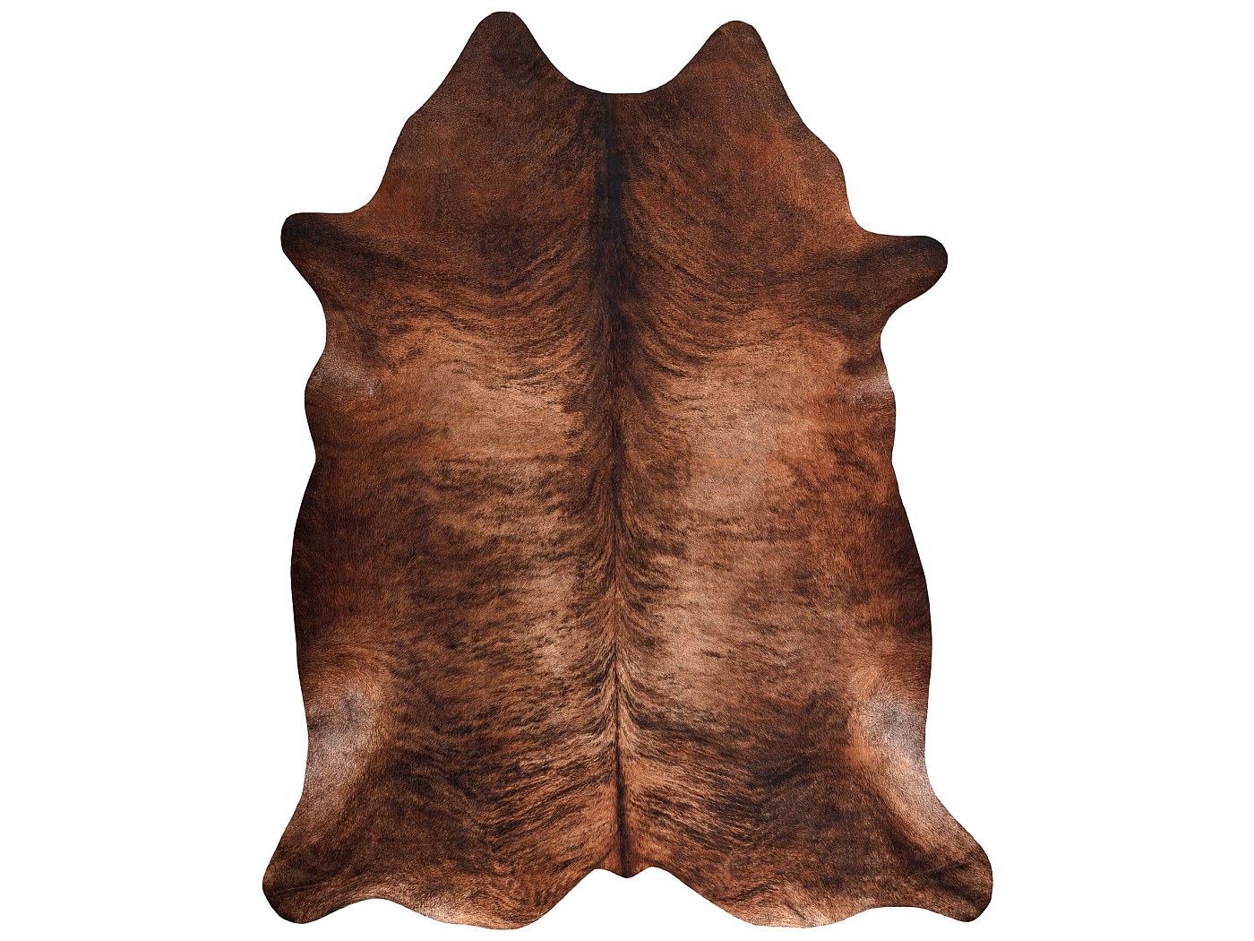 Peau de vache marron XXL