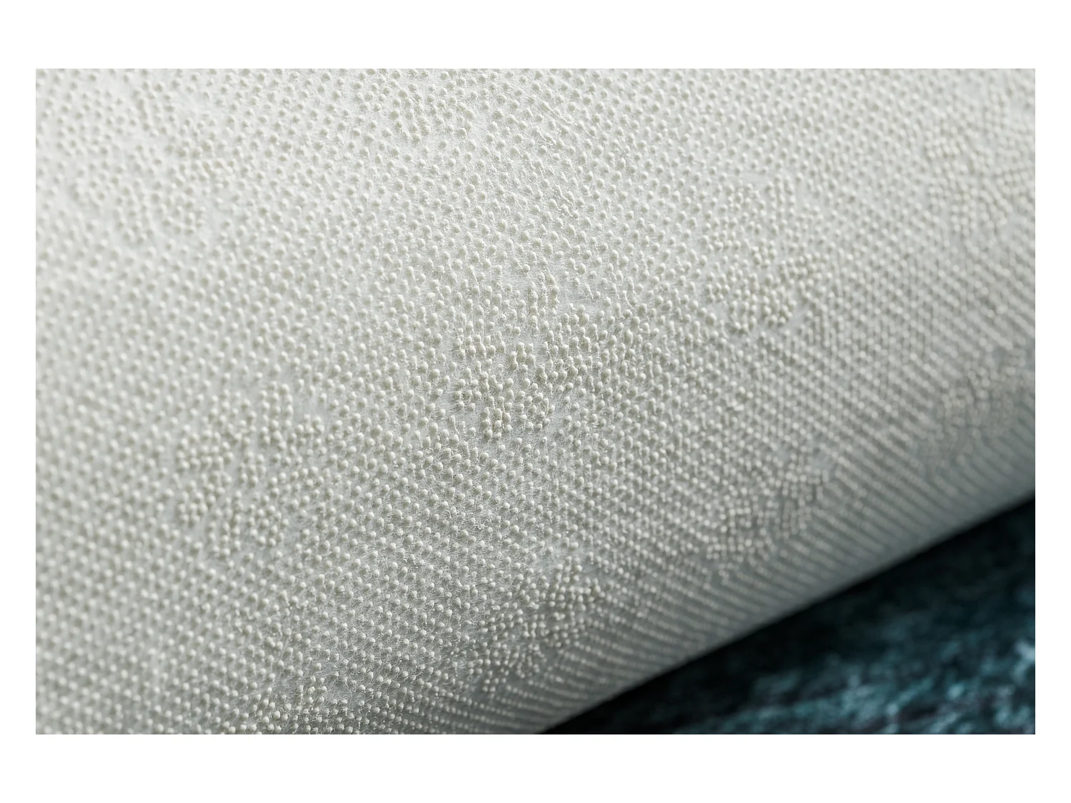 Tapis lavable ANDRE 1170 Feuilles, géométrique antidérapant - bleu 160x220 cm