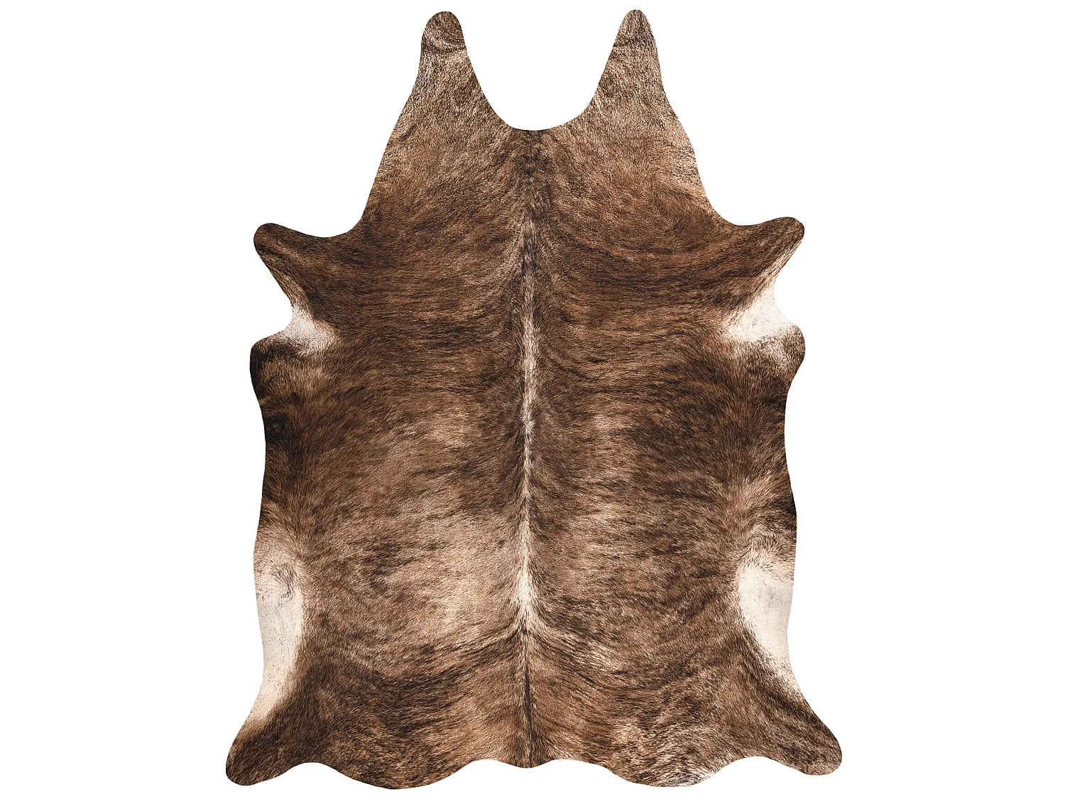 Tapijt Kunstleer Imitatie rundleer , G5068-1Bruine leer  180x220 cm