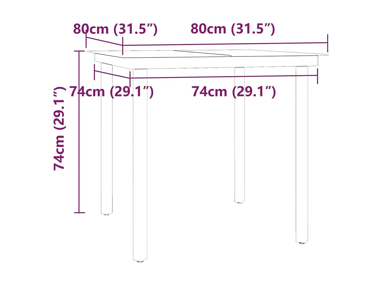 Mobilier de salle à manger d'extérieur avec coussins 3 pcs Noir