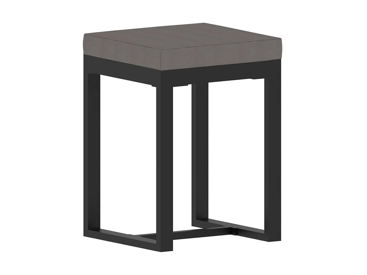 Salon de jardin 9 pcs avec coussins Résine tressée Anthracite