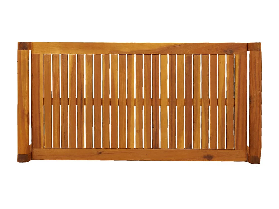 Salon de jardin 2 pcs avec coussins gris foncé Bois massif