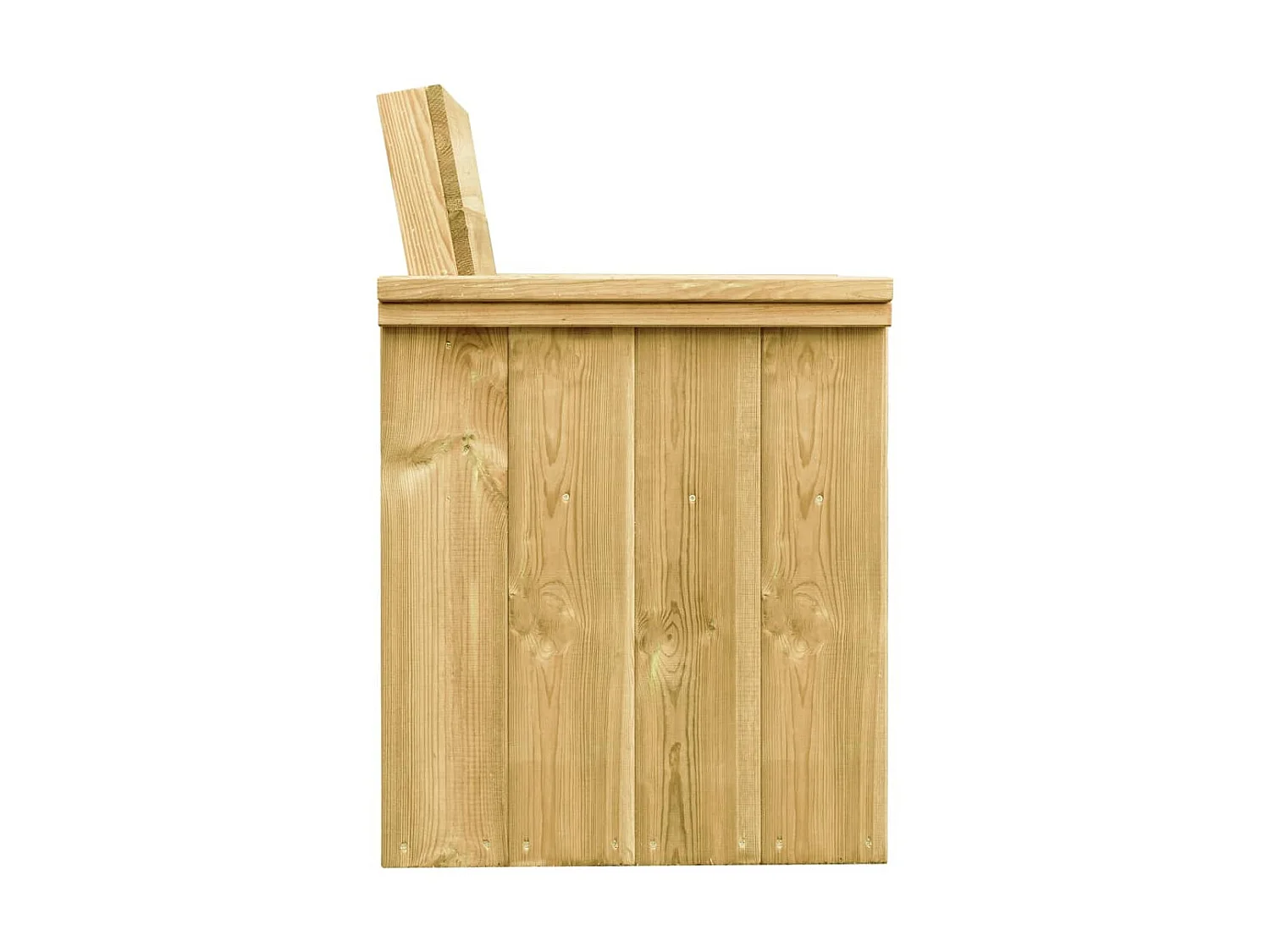 Mobilier à dîner de jardin 7 pcs avec coussins Pin imprégné 12