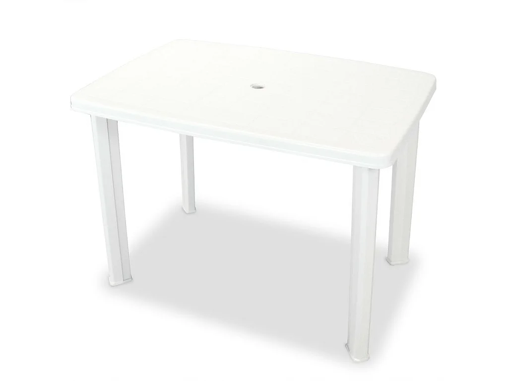 Mobilier de bistro 3 pcs Plastique Blanc 2