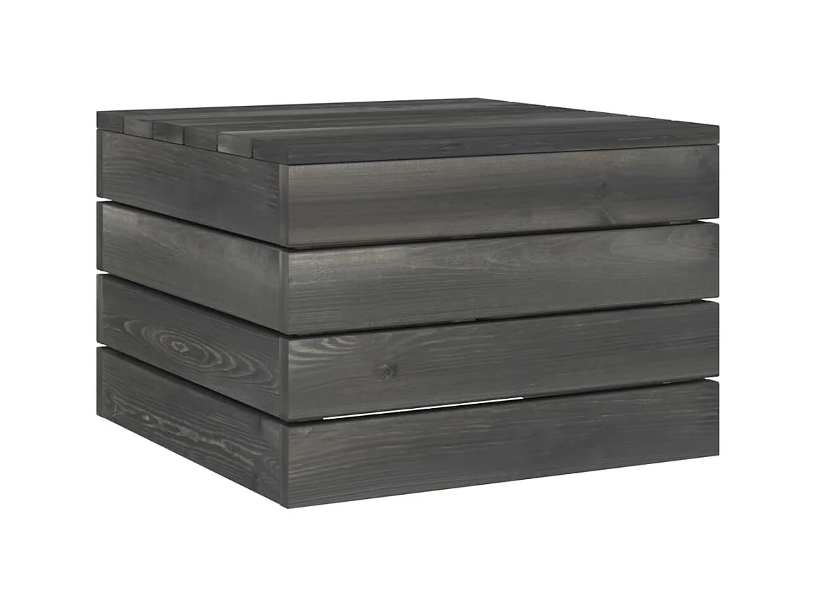 Salon palette de jardin 6 pcs avec coussins Bois de pin massif 29