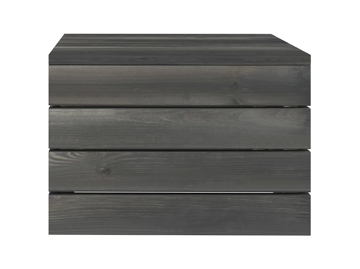 Salon palette de jardin 6 pcs avec coussins Bois de pin massif 29