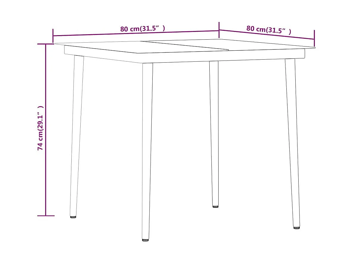 Juego de comedor para jardín 5 piezas con cojines gris y negro