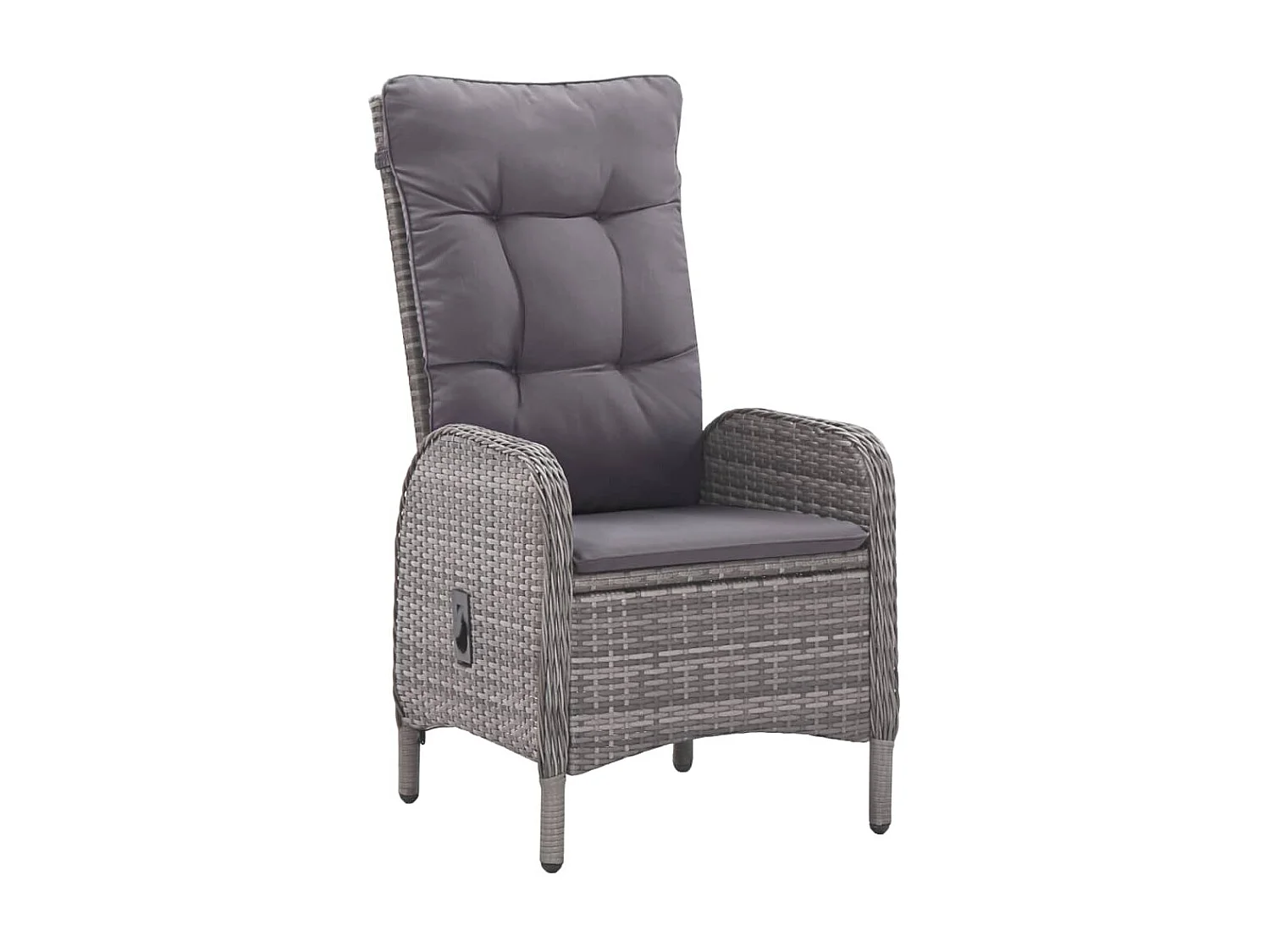 Ensemble de salle à manger de jardin 3 pcs Gris 18