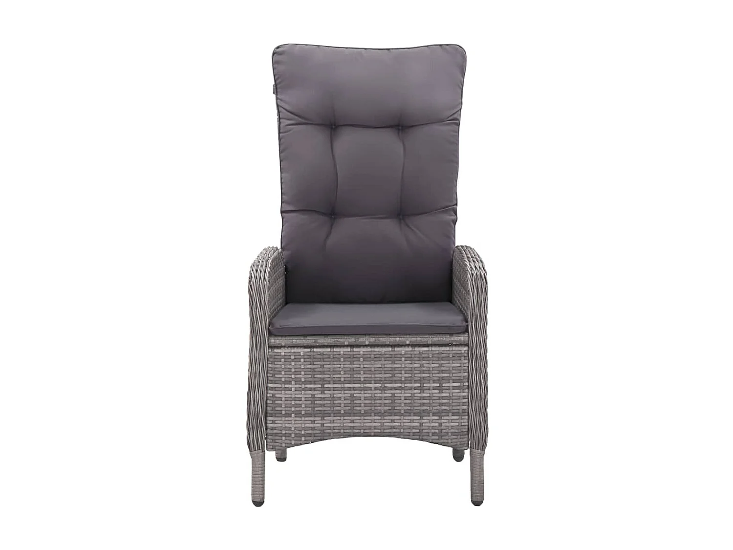 Ensemble de salle à manger de jardin 3 pcs Gris 18