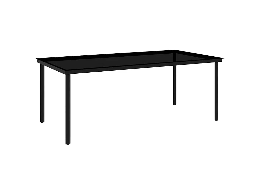 Ensemble de salle à manger de jardin et coussins 9 pcs Gris 2