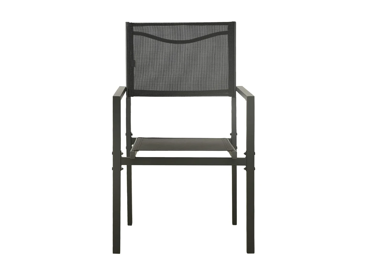 Mobilier de salle à manger d'extérieur 9 pcs Acier 12