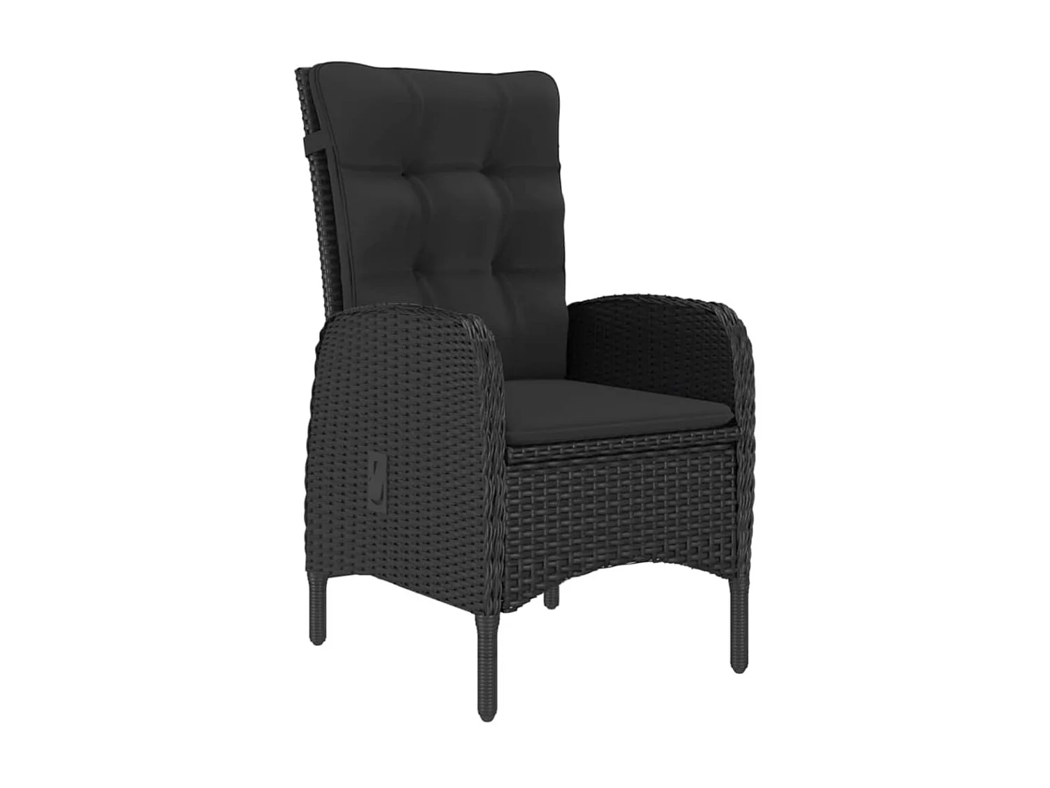 Ensemble de salle à manger de jardin 3 pcs Noir 14