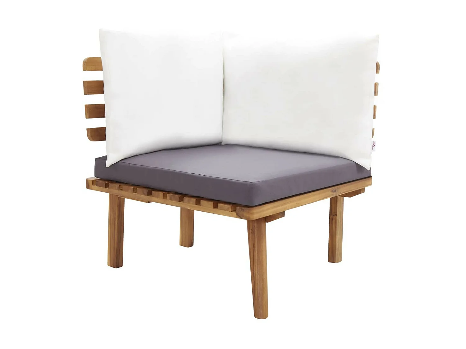 Salon de jardin 5 pcs Bois d'acacia massif