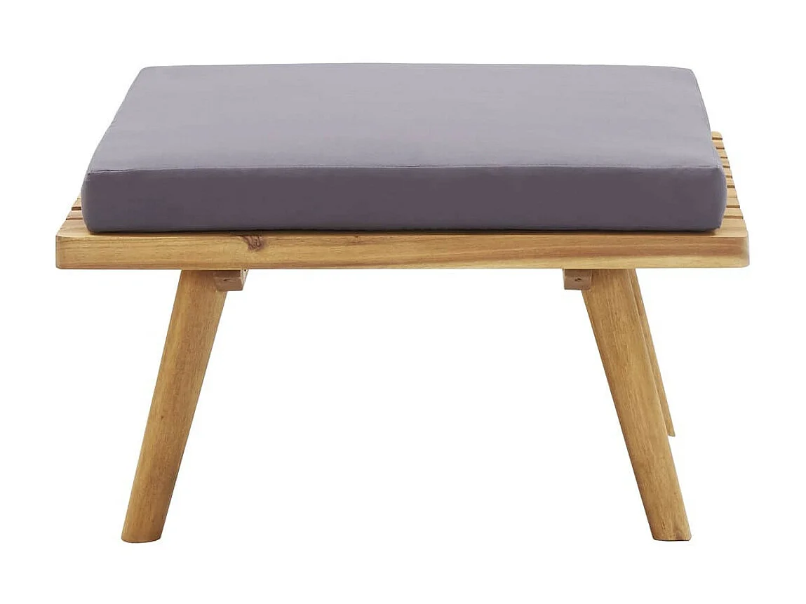 Salon de jardin 5 pcs Bois d'acacia massif