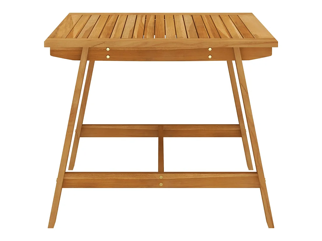 Ensemble de salle à manger de jardin 3 pcs Marron 18