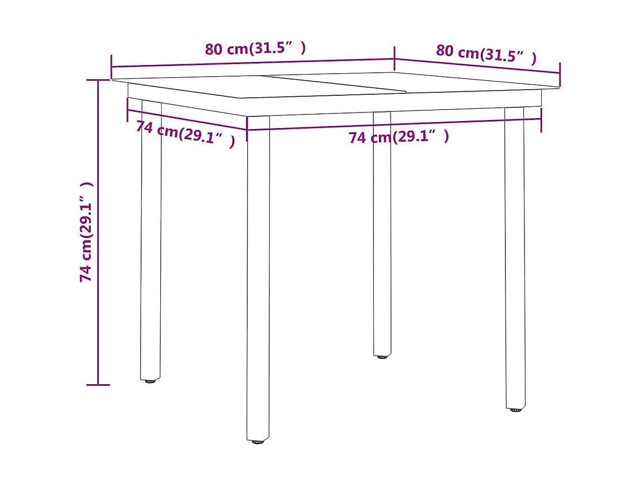 Ensemble de salle à manger de jardin avec coussins 3 pcs Beige