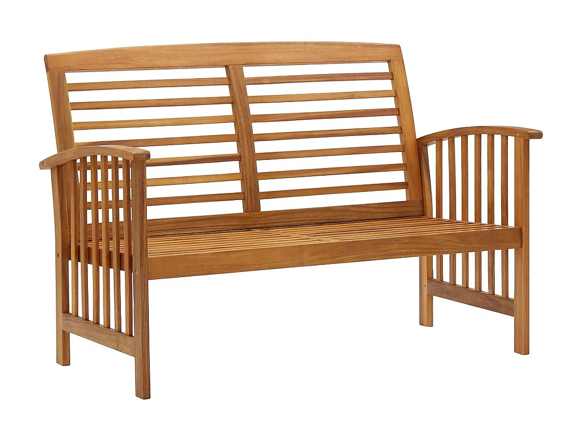 Salon de jardin 5 pcs Bois d'acacia solide