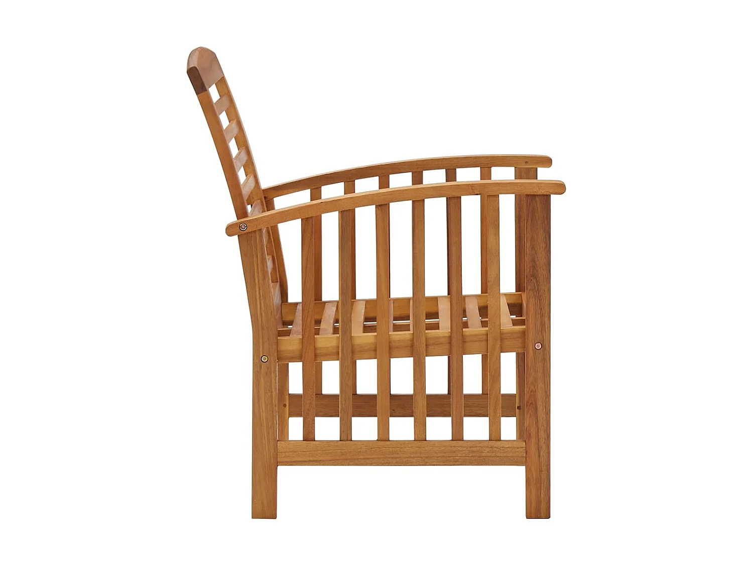 Salon de jardin 5 pcs Bois d'acacia solide