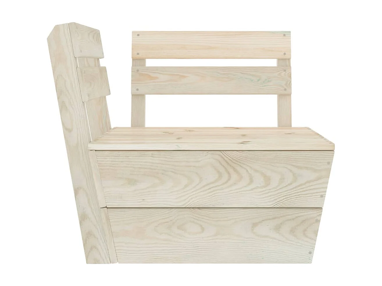 Salon de jardin palette 9 pcs Bois d'épicéa imprégné