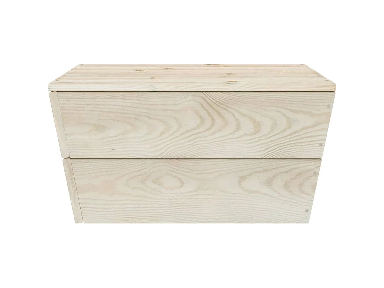 Salon de jardin palette 6 pcs Bois d'épicéa imprégné 4