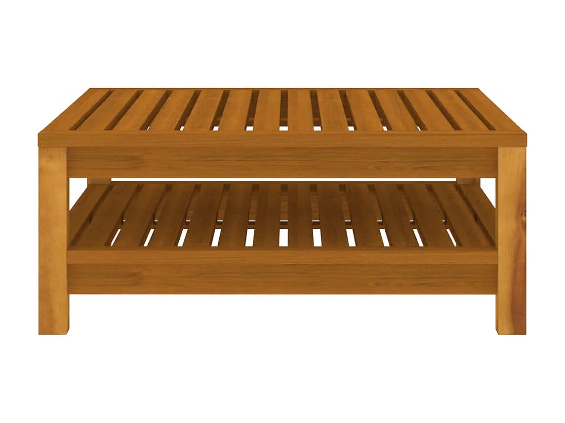 Salon de jardin 8 pcs avec coussin Bois d'acacia solide 6