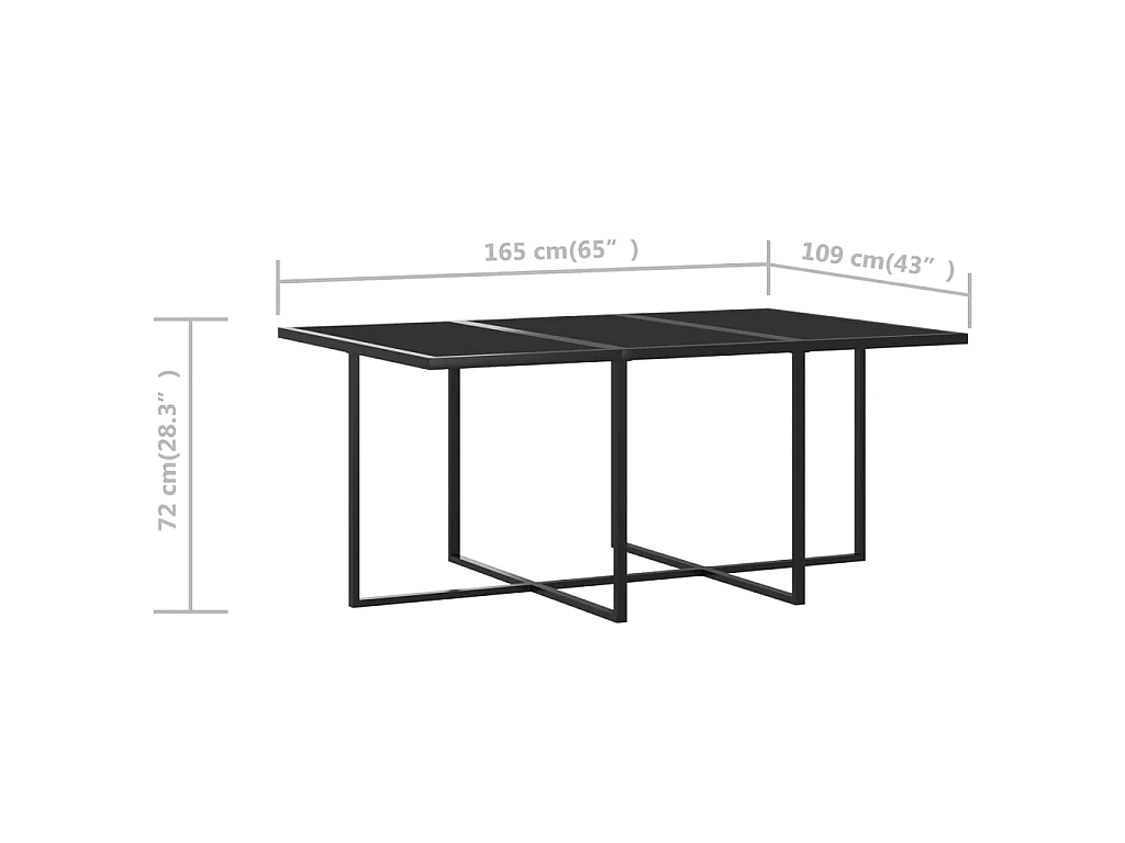 Mobilier à dîner de jardin 7pcs et coussins Résine tressée Gris 3