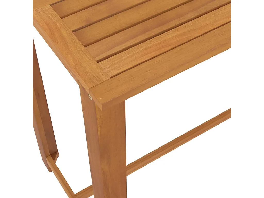 Ensemble de bar de jardin 7 pcs Noir 2