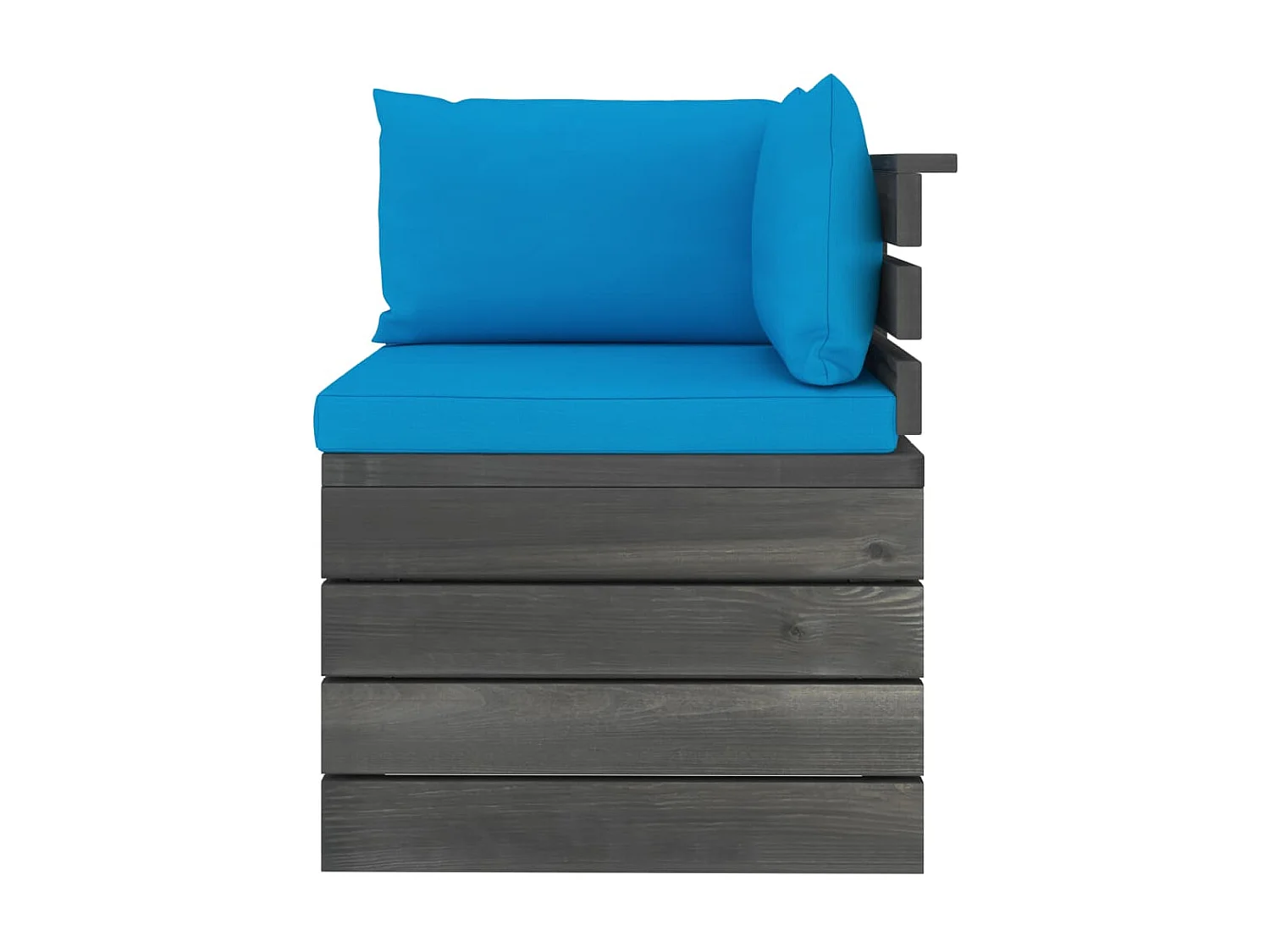 Salon palette de jardin 6 pcs avec coussins Bois de pin massif 24