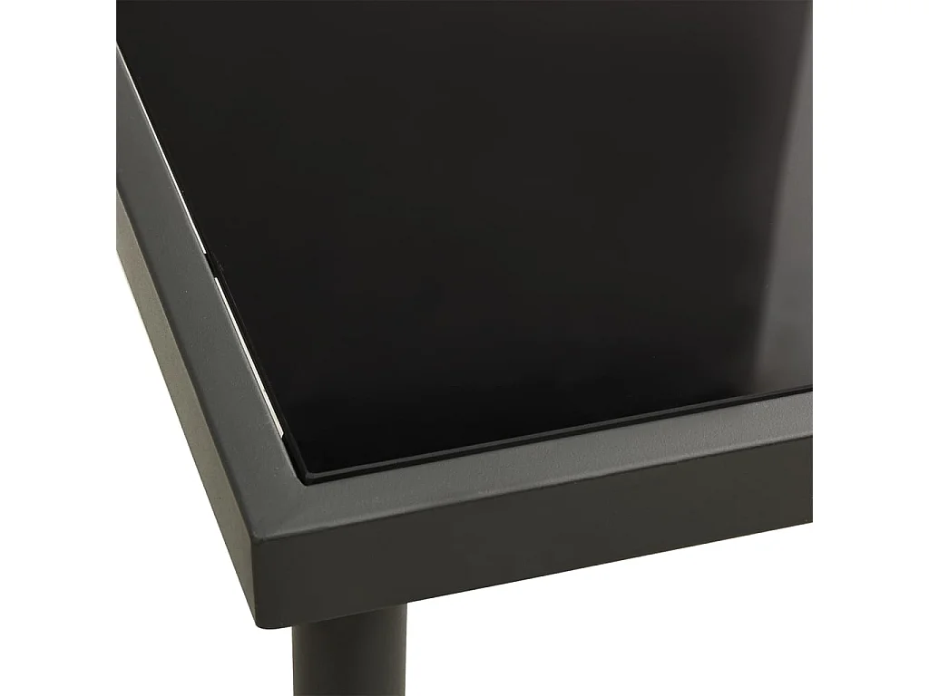 Mobilier de salle à manger d'extérieur 3 pcs Acier 3