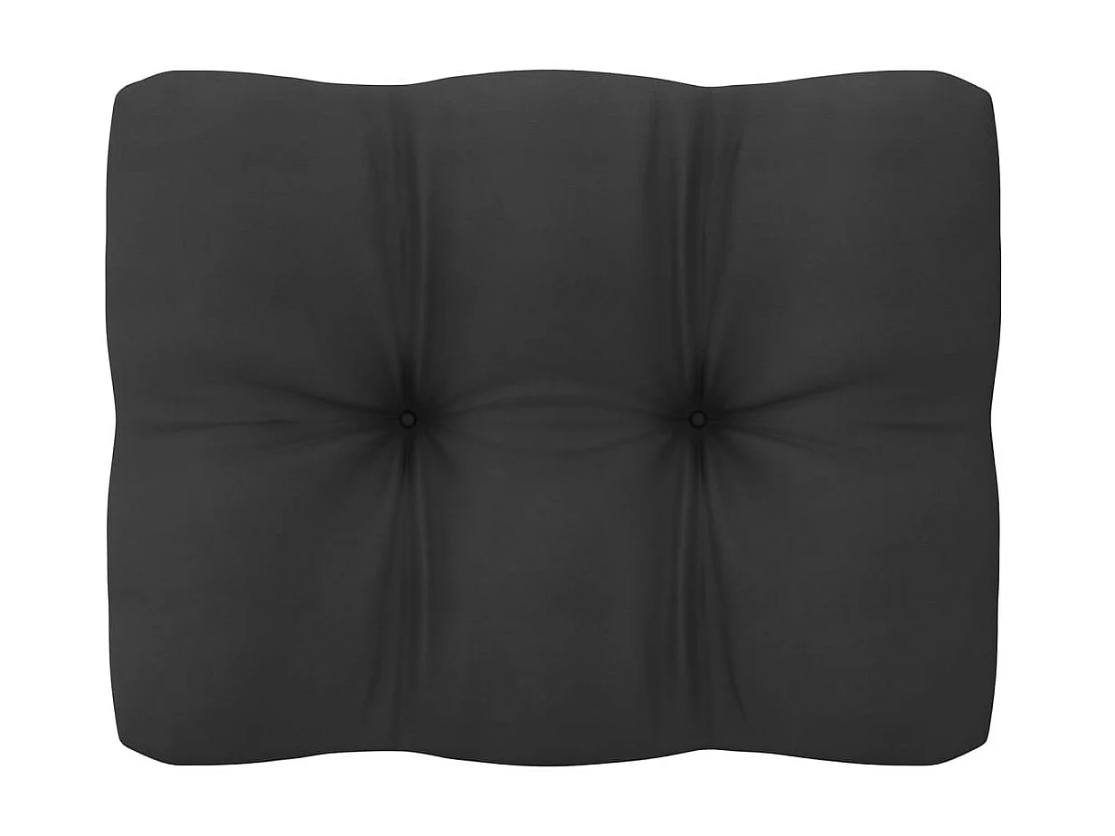 Salon de jardin 6 pcs avec coussins Bois de pin massif 12